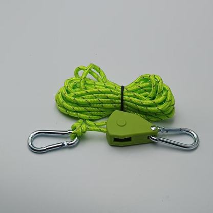 Iron Buckle Hook Pulley Rope Tensioner Hanging Accessory