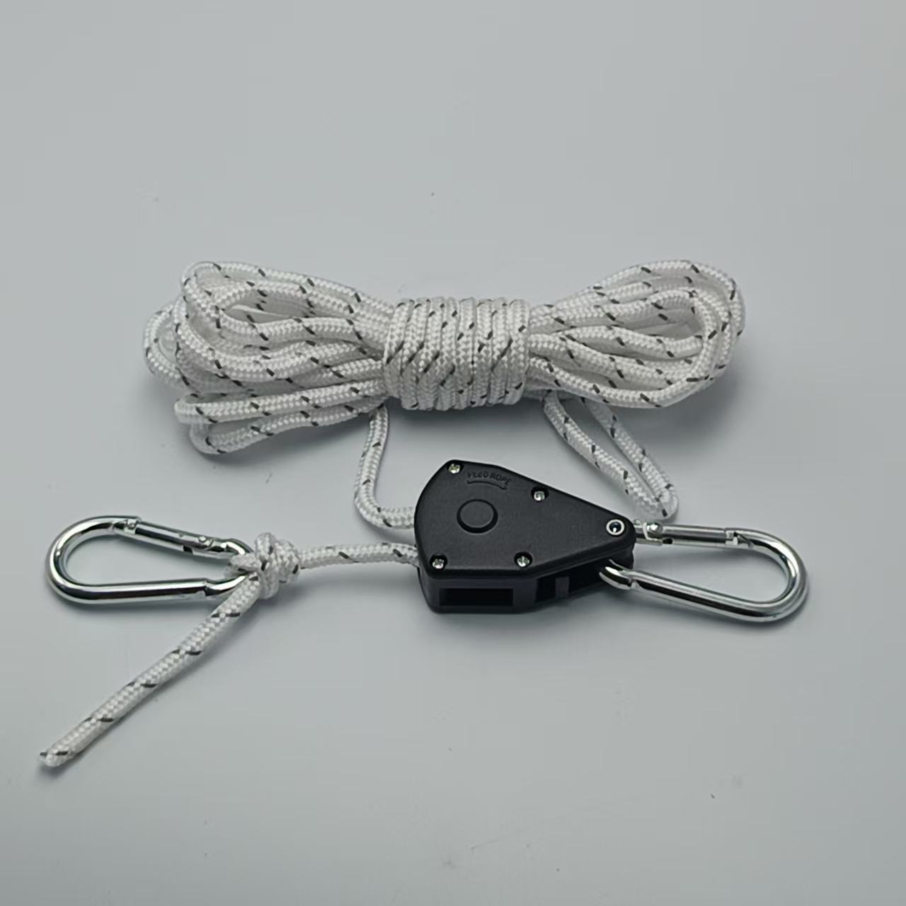 Iron Buckle Hook Pulley Rope Tensioner Hanging Accessory