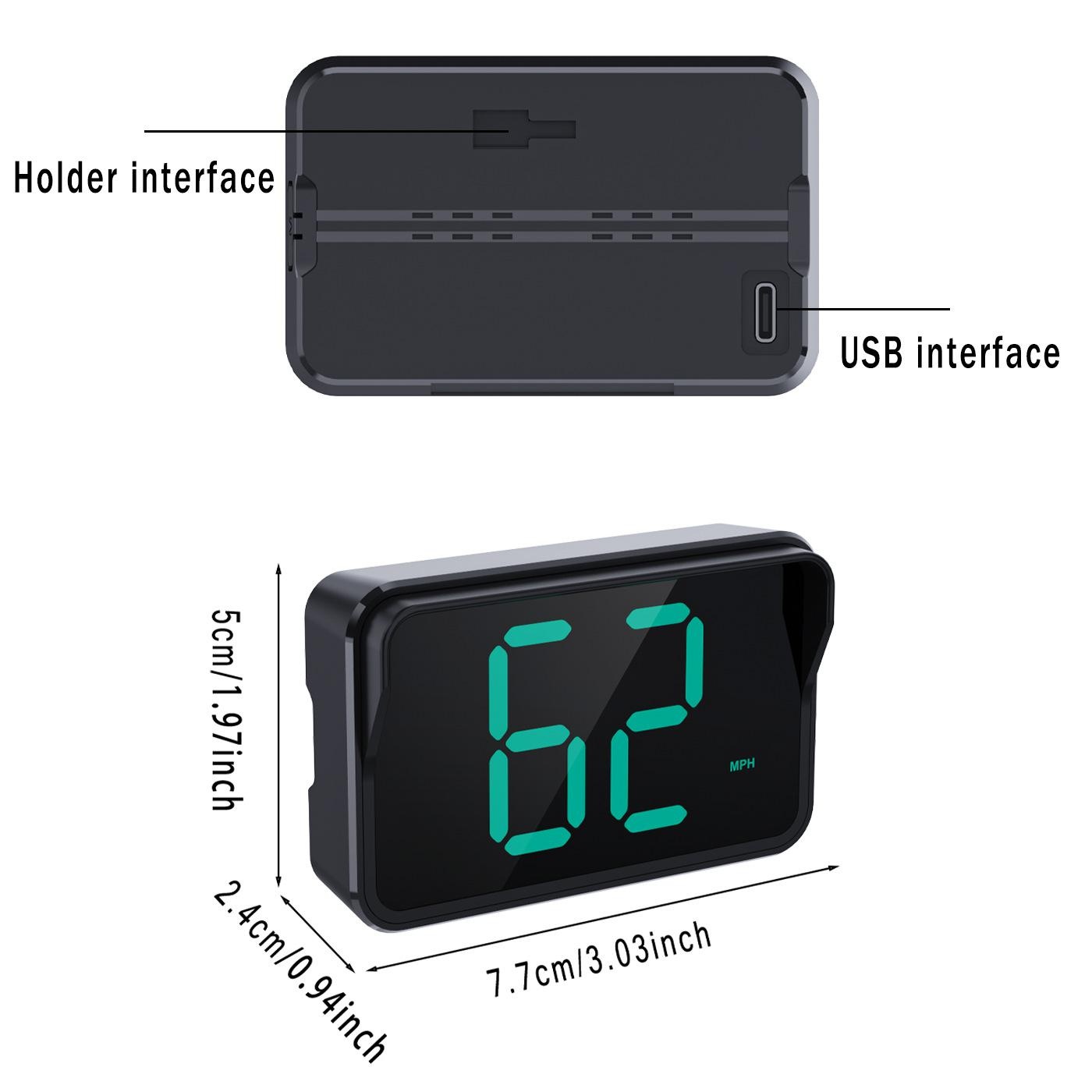 Accurate vehicle speed tracking with GPS Beidou Speedometer
