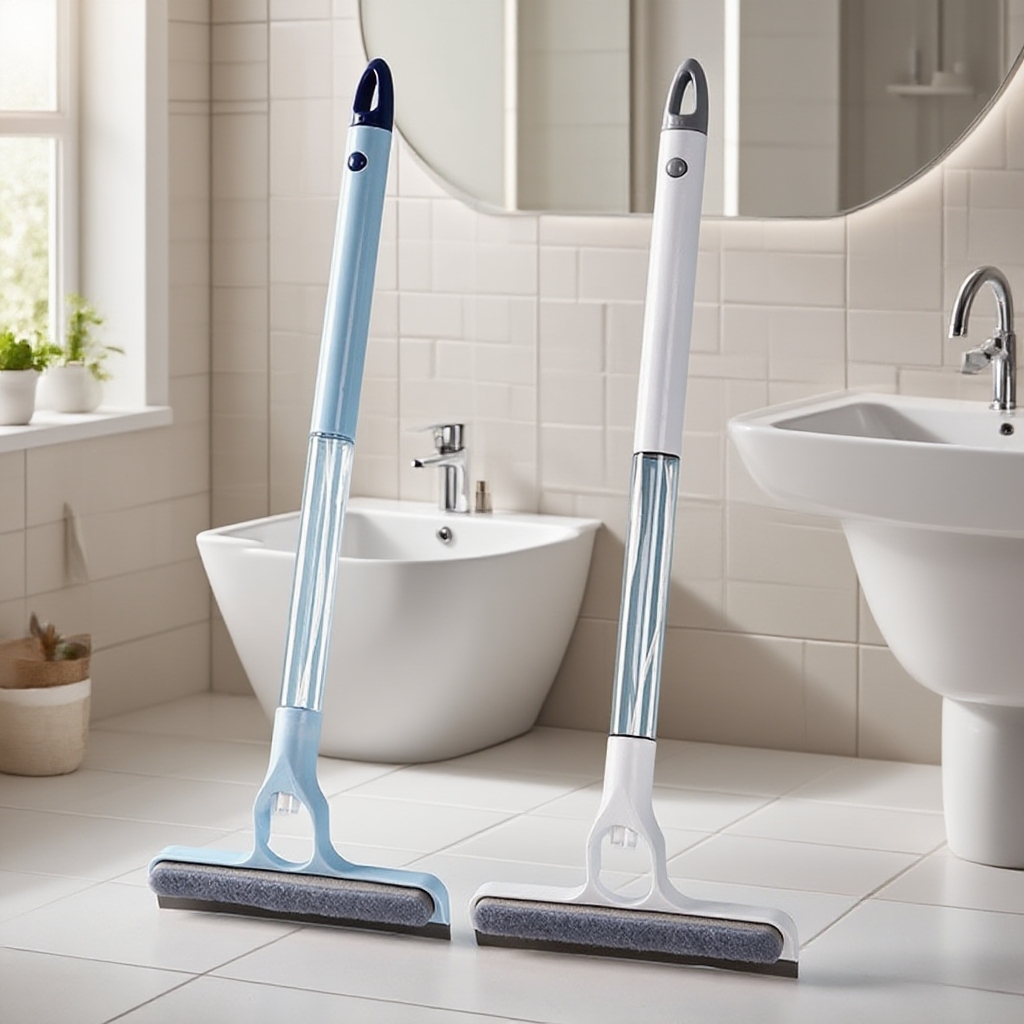 Double-Sided Spray Bottle Extendable Glass Wiper