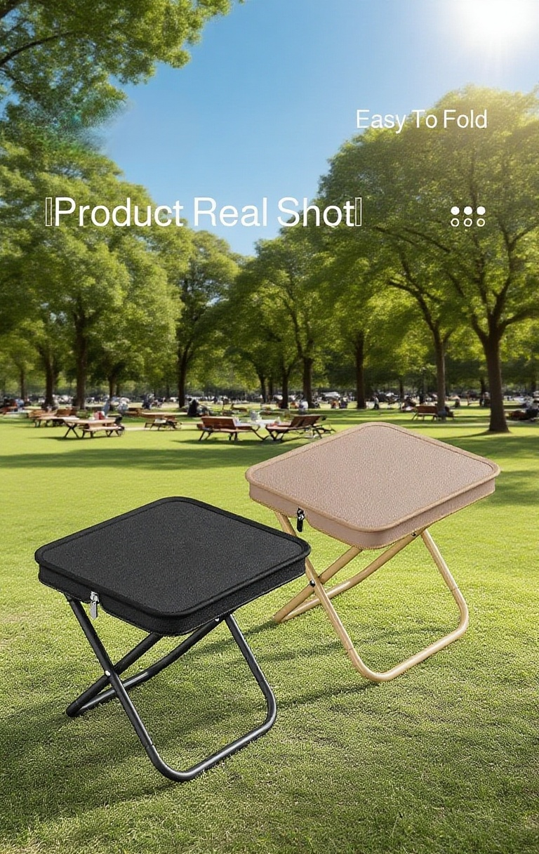 Foldable travel seat for hiking and trekking