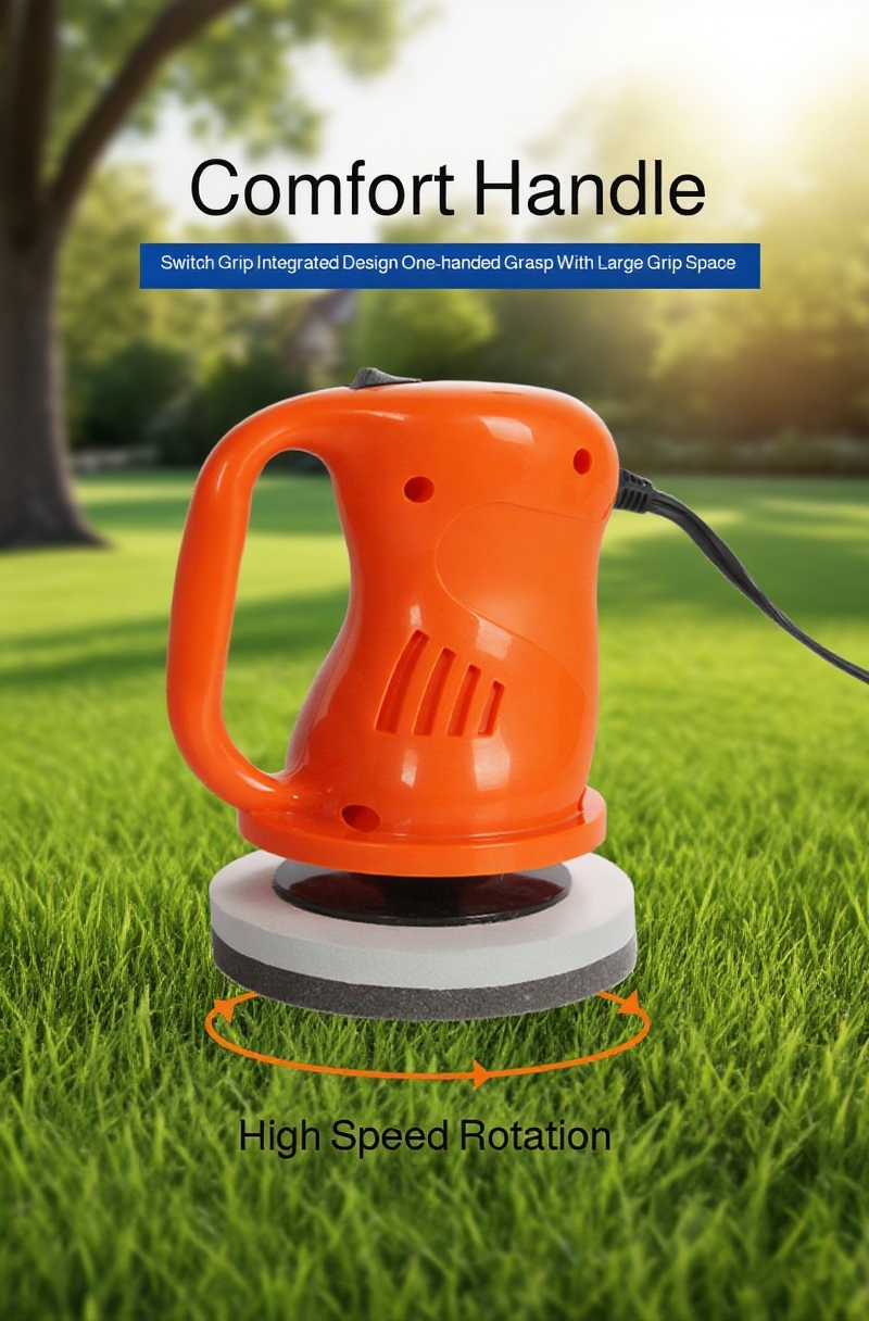 Auto detailing machine for vehicle shine