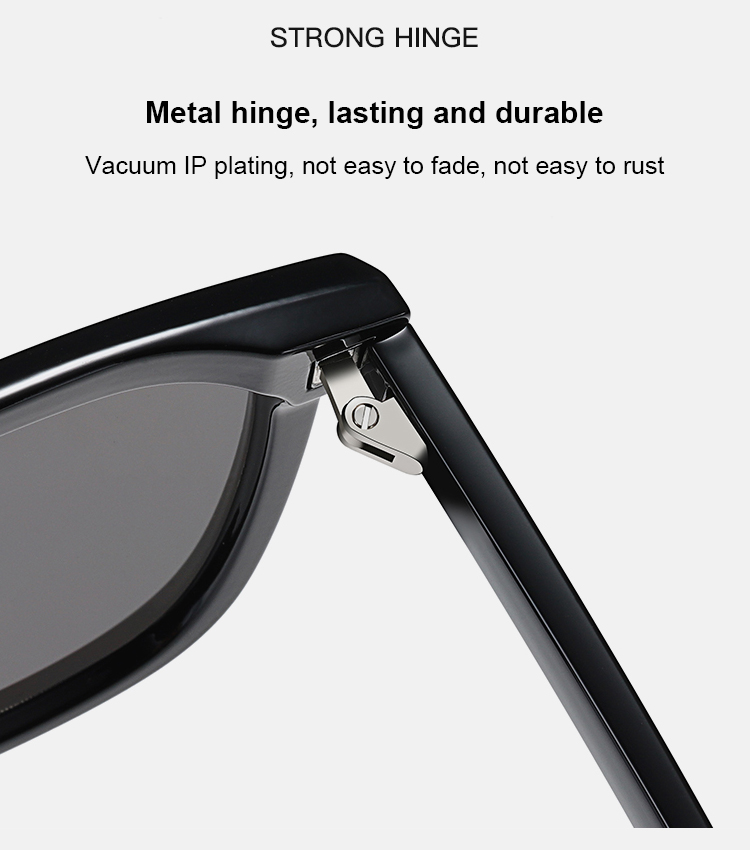 Trendy women's retro sunglasses with UV filter