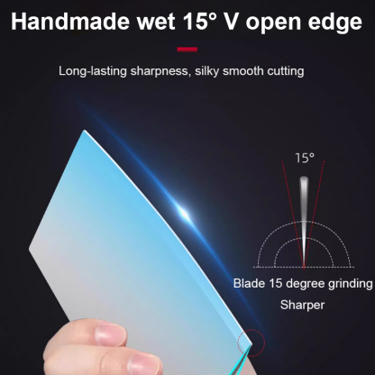 Six-Piece All-Steel Kitchen Knife Set with Rust and Bacteria Protection