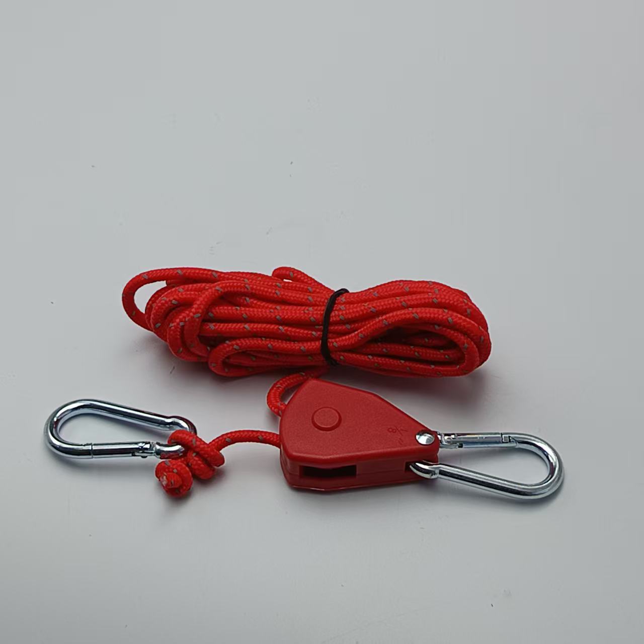 Iron Buckle Hook Pulley Rope Tensioner Hanging Accessory