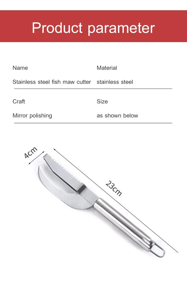 Durable Stainless Steel Fish Cleaning Gadget