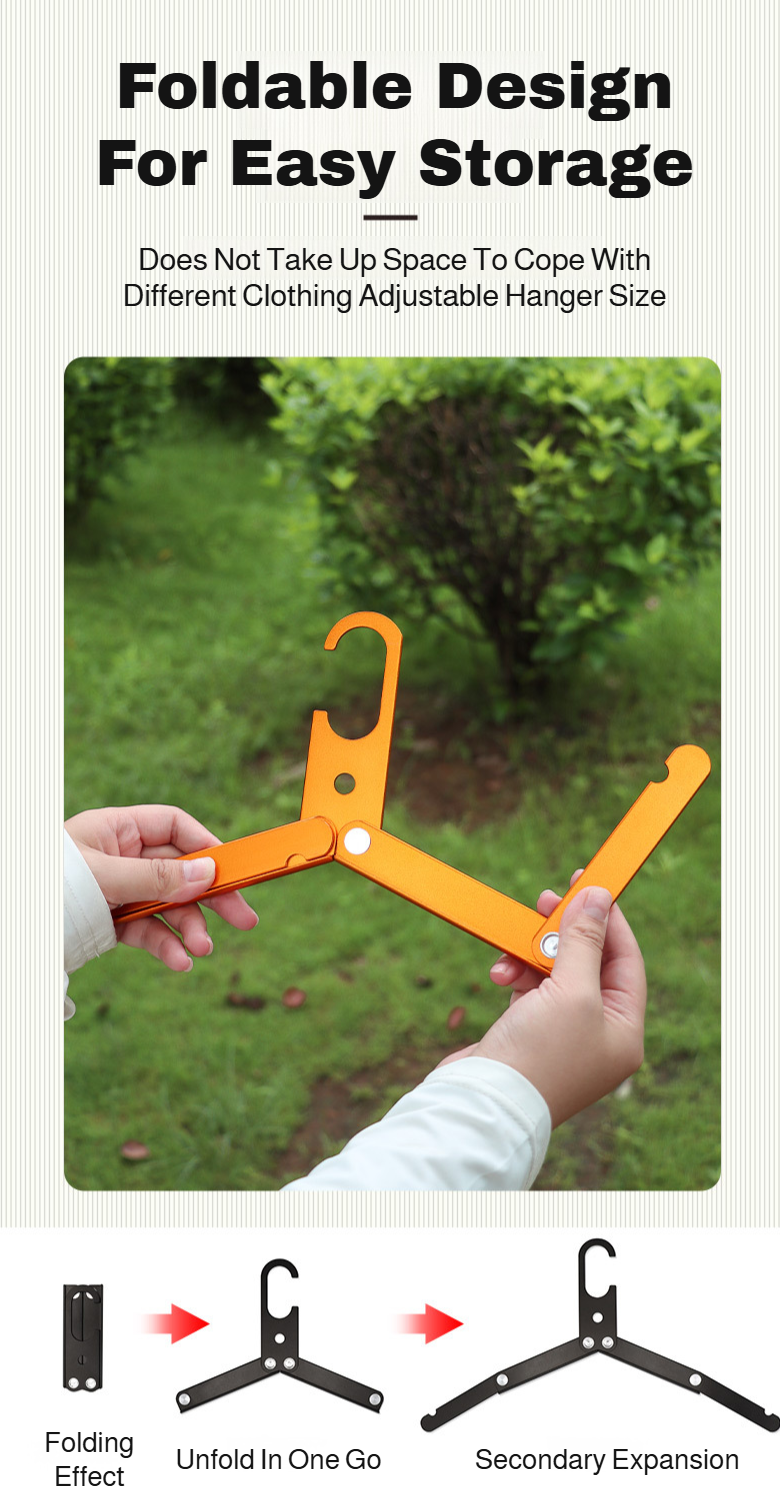 Multi-purpose hanger for camping and travel