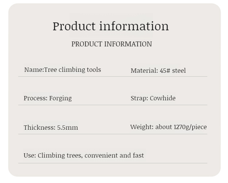 Close-up of iron shoe climbing spikes adjustable straps