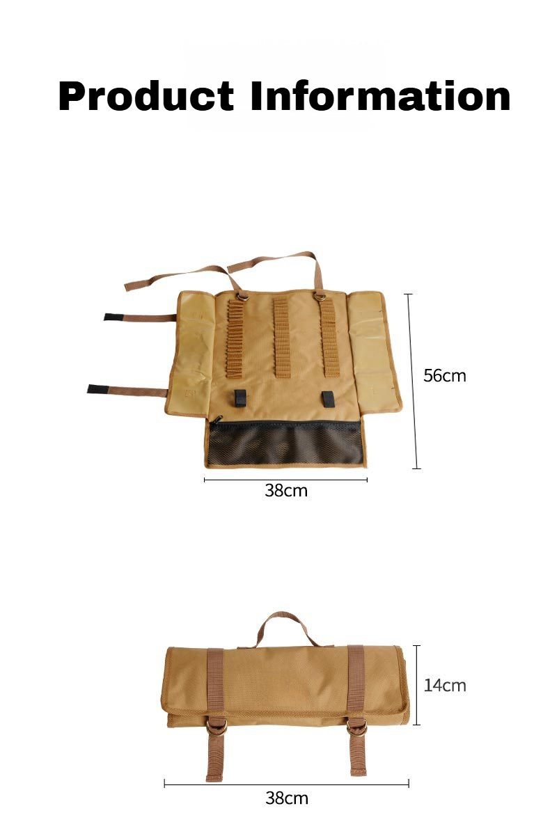 Compact Tent Peg Pouch for Outdoor Use