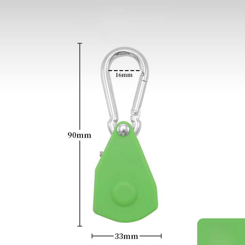 Iron Buckle Hook Pulley Rope Tensioner Hanging Accessory
