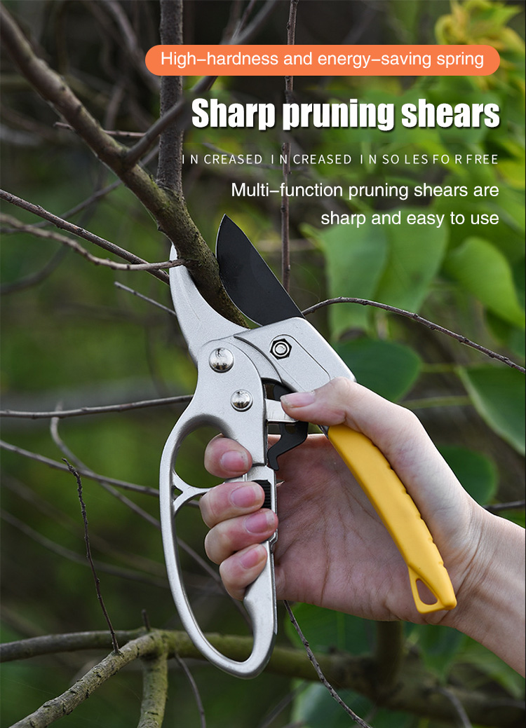 Ergonomic handle of TH pruning shears