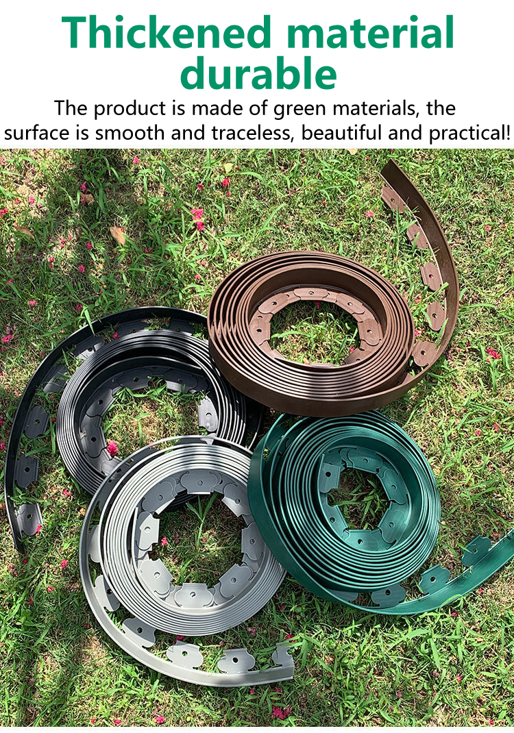 Neat garden border created by Grass Stone Separation Belt