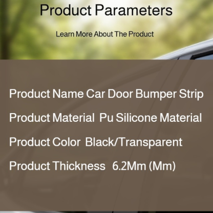 Car anti-collision strips universal door anti-collision strips rearview mirror protective stickers 