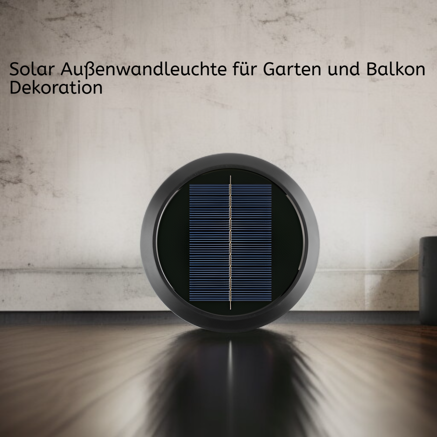 Solar Außenwandleuchte für Garten und Balkon Dekoration