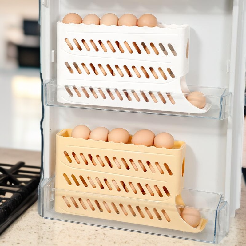 Mehrschichtige automatische Eierablage mit Schiebefunktion für Kühlschrank
