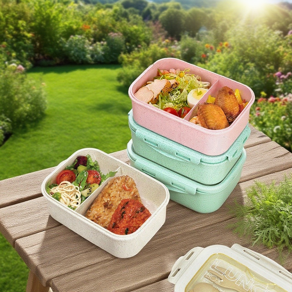 Japanische Bento-Lunchbox für Büroangestellte