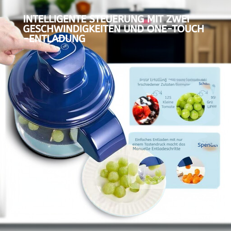 Obst- und Gemüseschäler, der ohne Schälen schält – Für mehr Vitamine