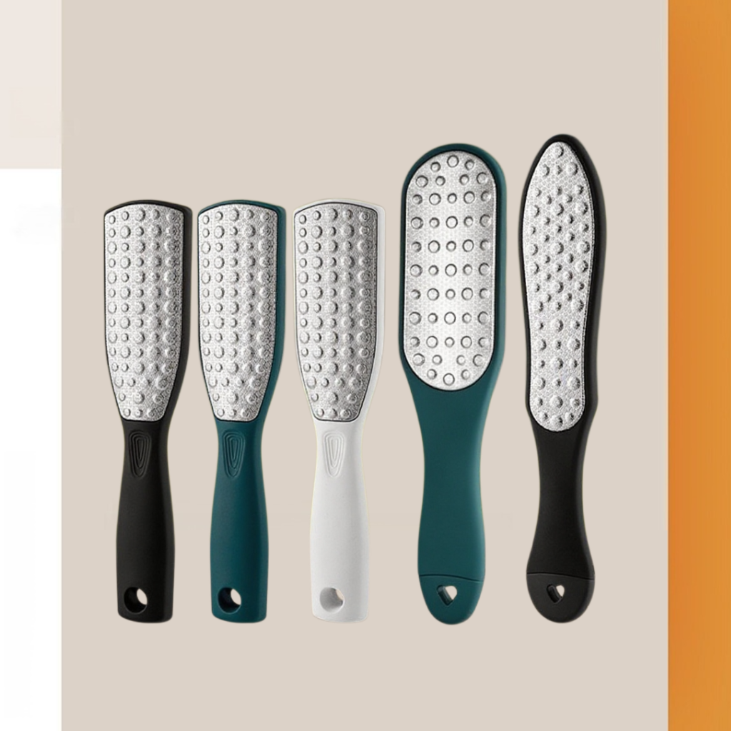 Edelstahl-Doppelseitige Fußfeile für die Fußpflege 