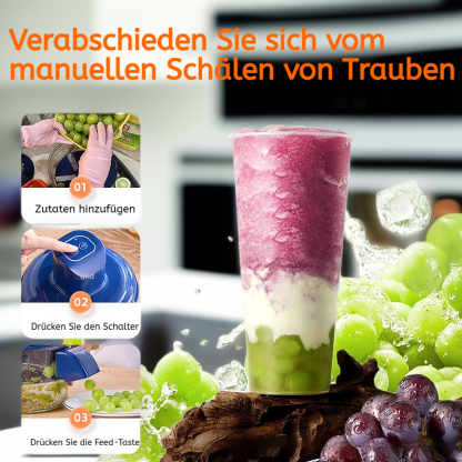 Obst- und Gemüseschäler, der ohne Schälen schält – Für mehr Vitamine