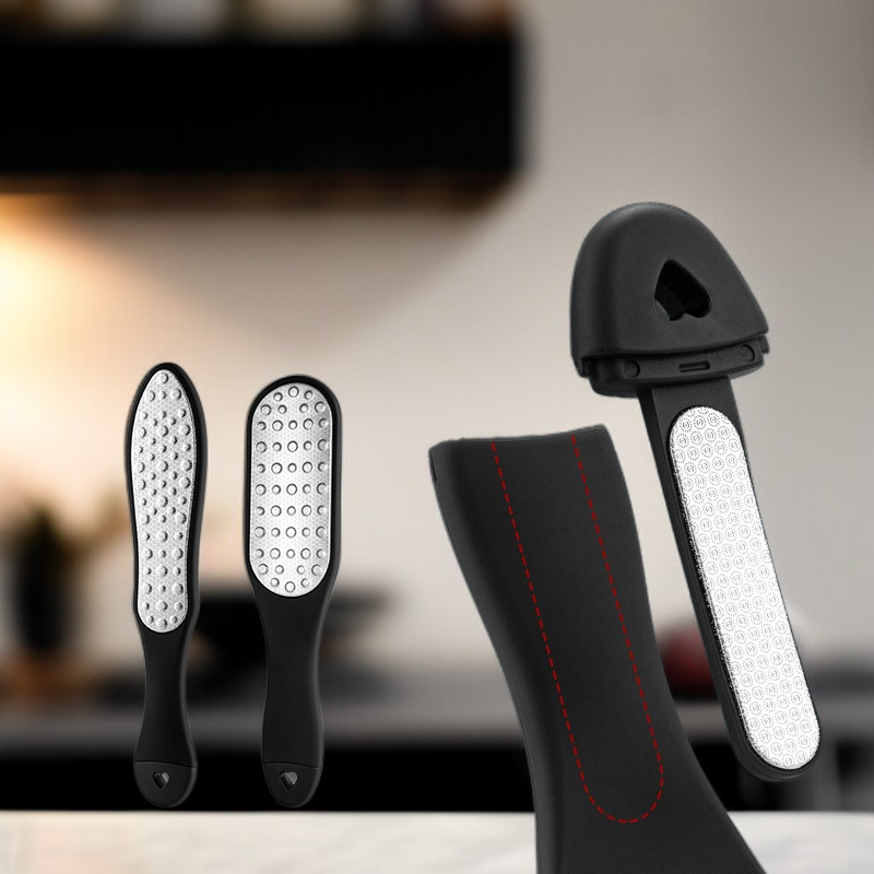 Edelstahl-Doppelseitige Fußfeile für die Fußpflege 