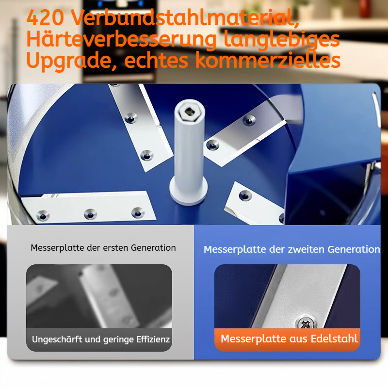 Obst- und Gemüseschäler, der ohne Schälen schält – Für mehr Vitamine