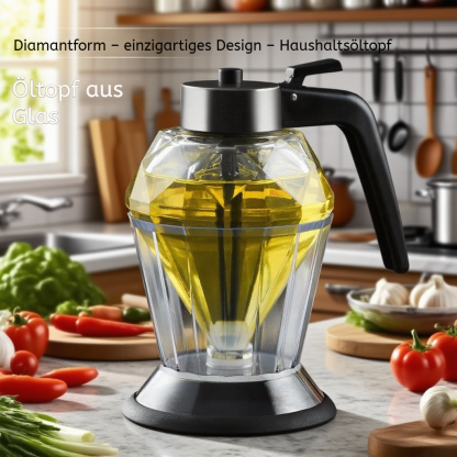 Auslaufsicherer Honig- und Ölspender, Küchenbedarf, versiegelte Basis