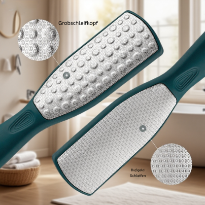 Edelstahl-Doppelseitige Fußfeile für die Fußpflege 