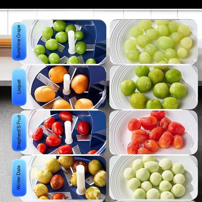 Obst- und Gemüseschäler, der ohne Schälen schält – Für mehr Vitamine