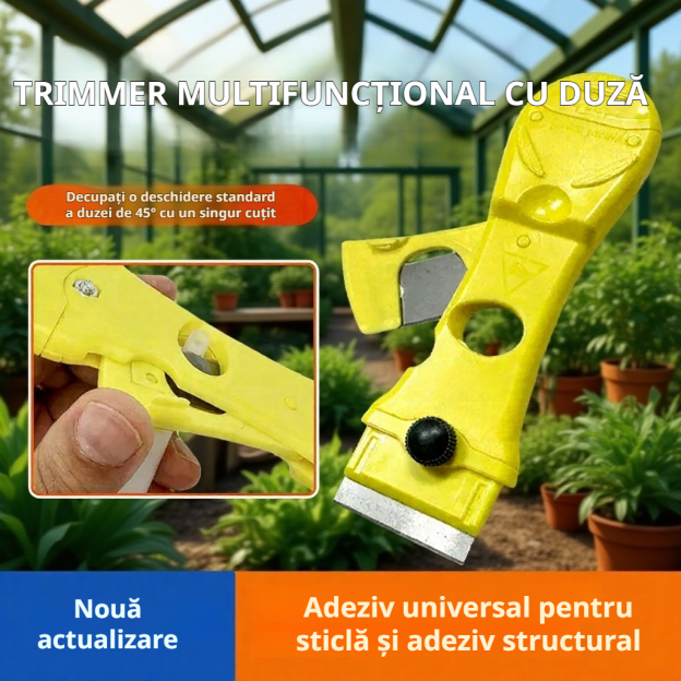  Racletă și cuțit multifuncțional pentru îndepărtarea adezivului 