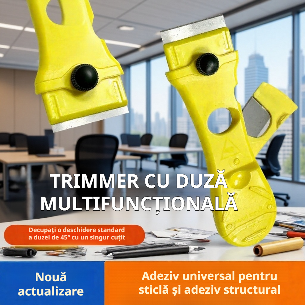  Racletă și cuțit multifuncțional pentru îndepărtarea adezivului 
