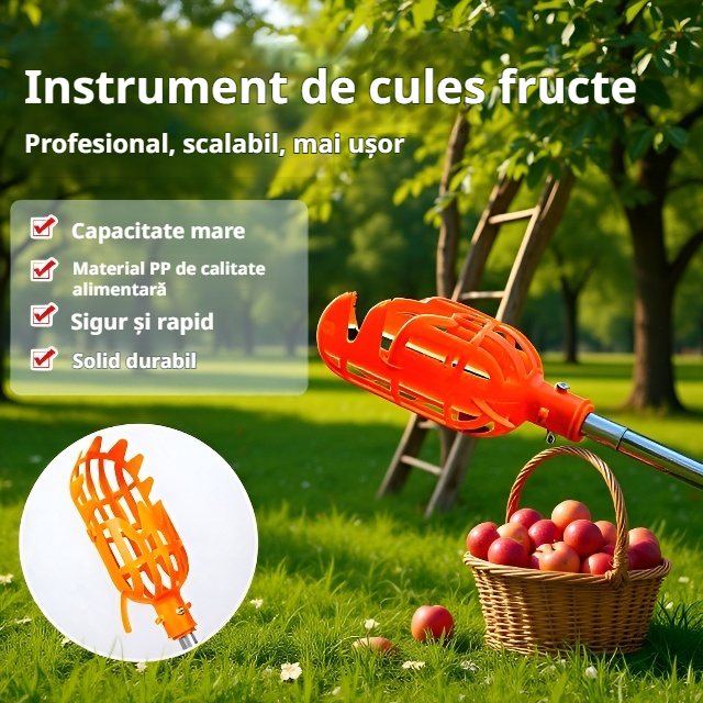 Culegător de fructe pentru pomi (cap necesar) 