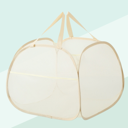 Großer faltbarer Wäschekorb mit viel Stauraum