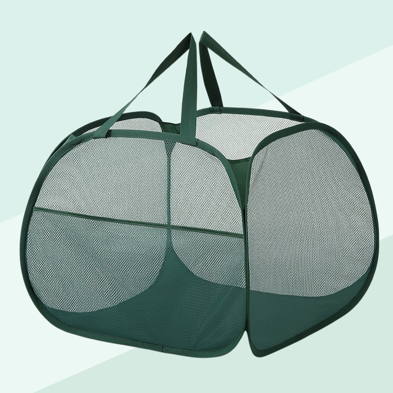 Großer faltbarer Wäschekorb mit viel Stauraum