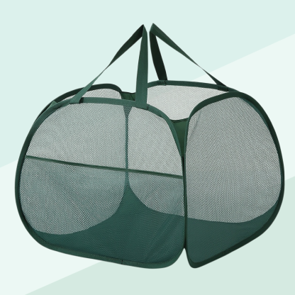 Großer faltbarer Wäschekorb mit viel Stauraum