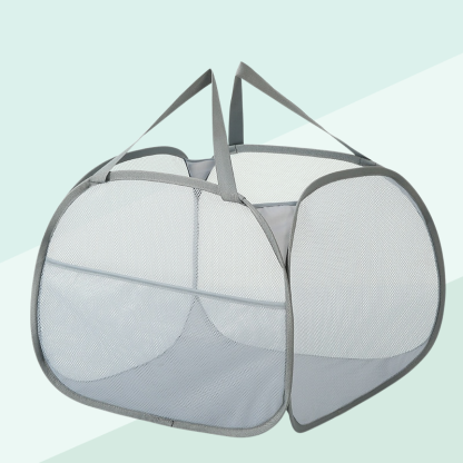 Großer faltbarer Wäschekorb mit viel Stauraum