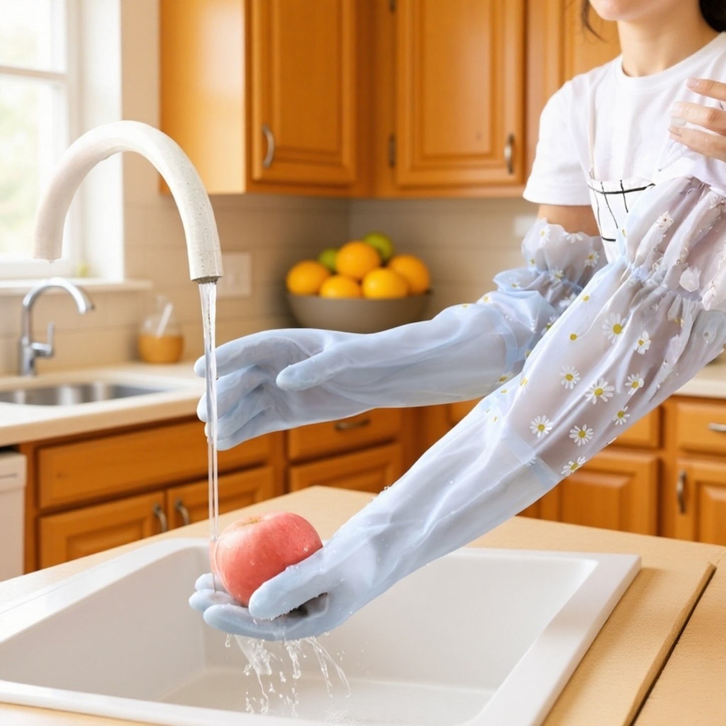 Wasserdichte langlebige Küchen-Handschuhe zum Abwaschen