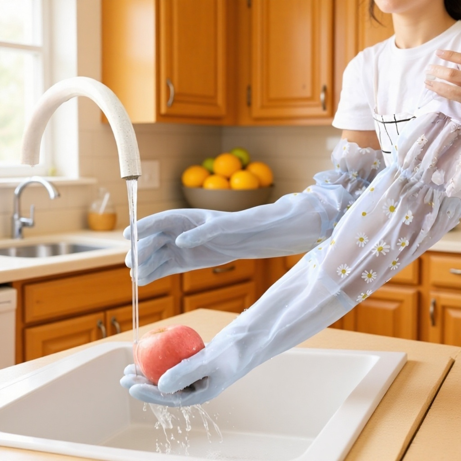 Wasserdichte langlebige Küchen-Handschuhe zum Abwaschen