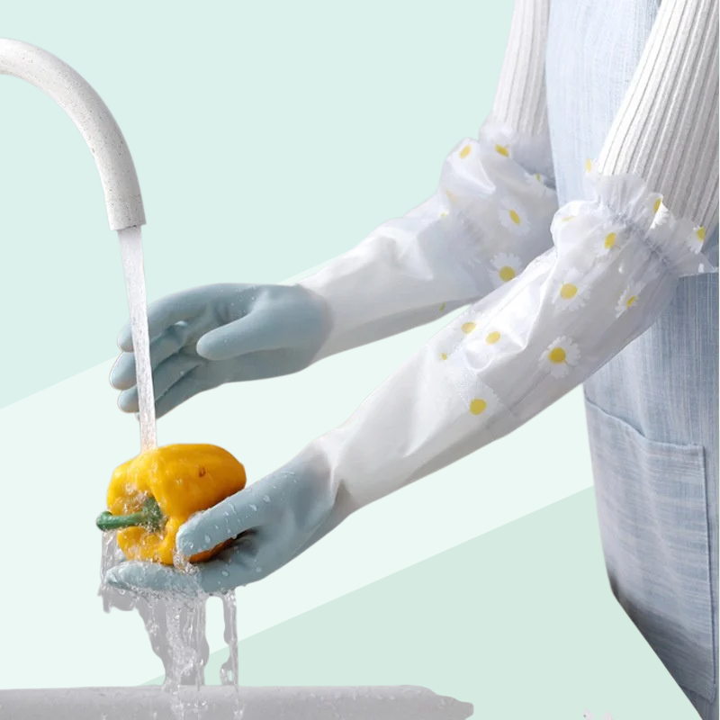 Wasserdichte langlebige Küchen-Handschuhe zum Abwaschen