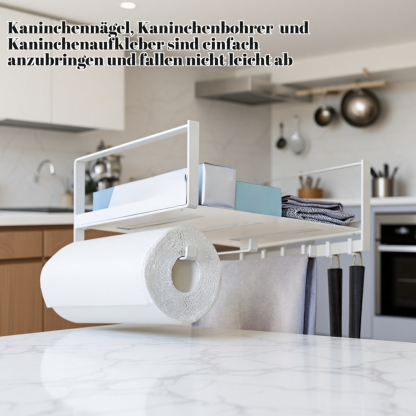 Modernes, einfaches, multifunktionales Wandregal ohne Bohren