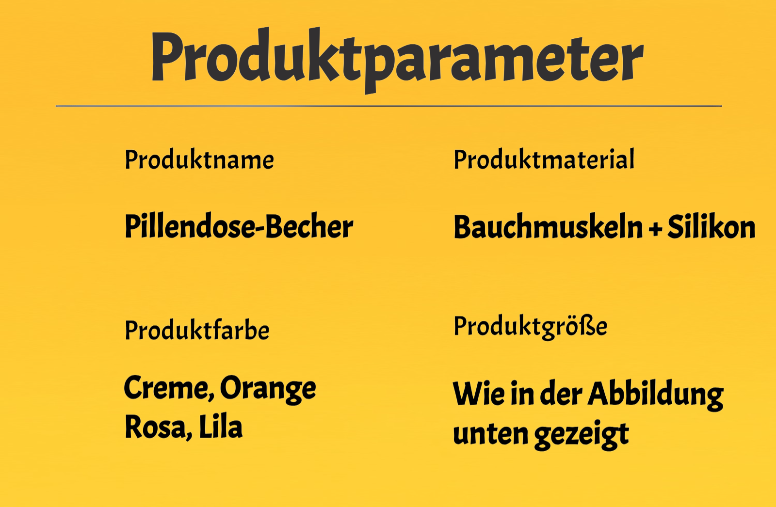 Praktische Medikamentenaufbewahrung mit Trinkbecher und Fächern