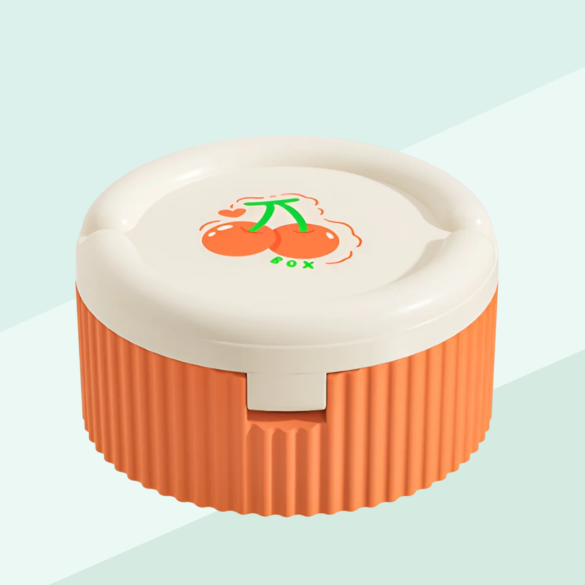 【Mit integriertem Trinkbecher】Tragbare Medikamentenbox mit Fächern