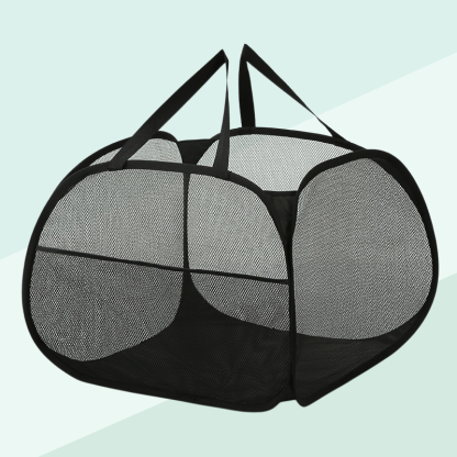 Großer faltbarer Wäschekorb mit viel Stauraum