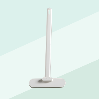 Lange, abnehmbare Fensterbürste für trockene und nasse Reinigung