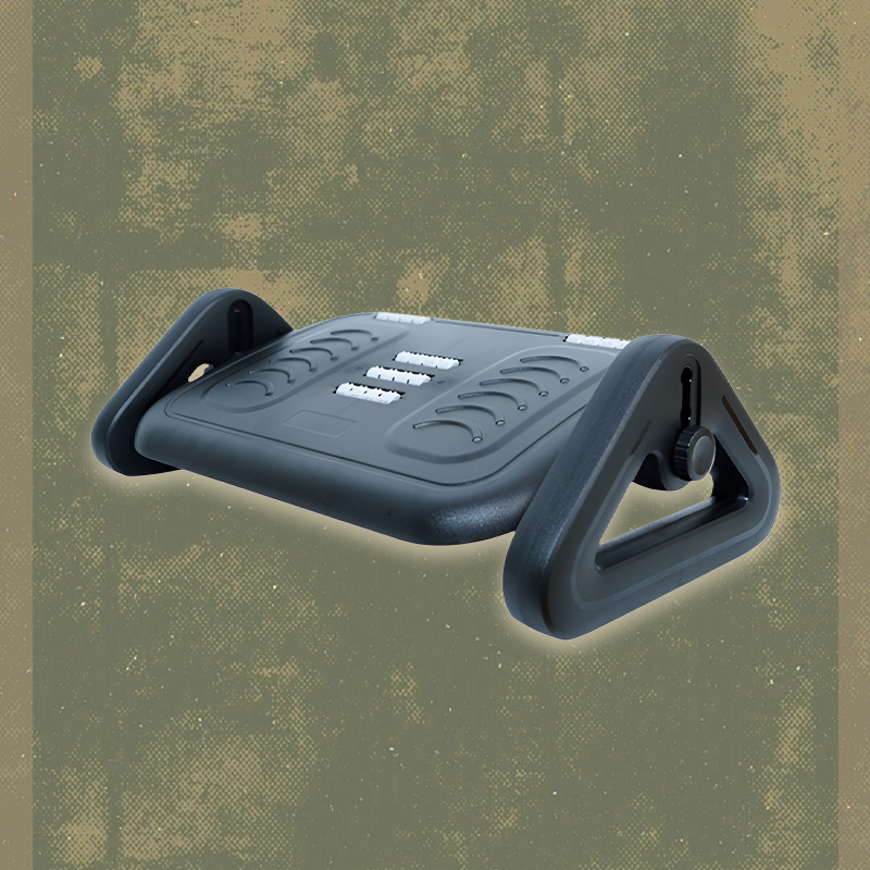 Tabouret repose-pieds massant réglable