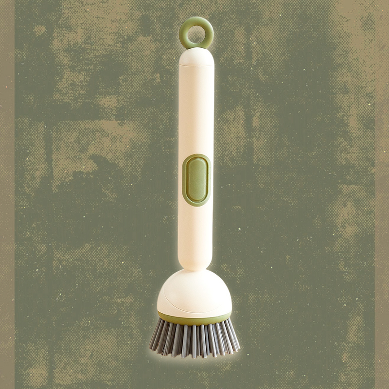 Brosse à casserole rotative réglable