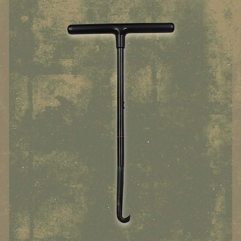 Crochet à ressort pour échappement de moto