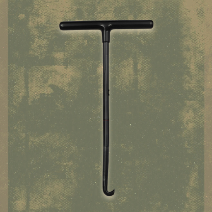 Crochet à ressort pour échappement de moto