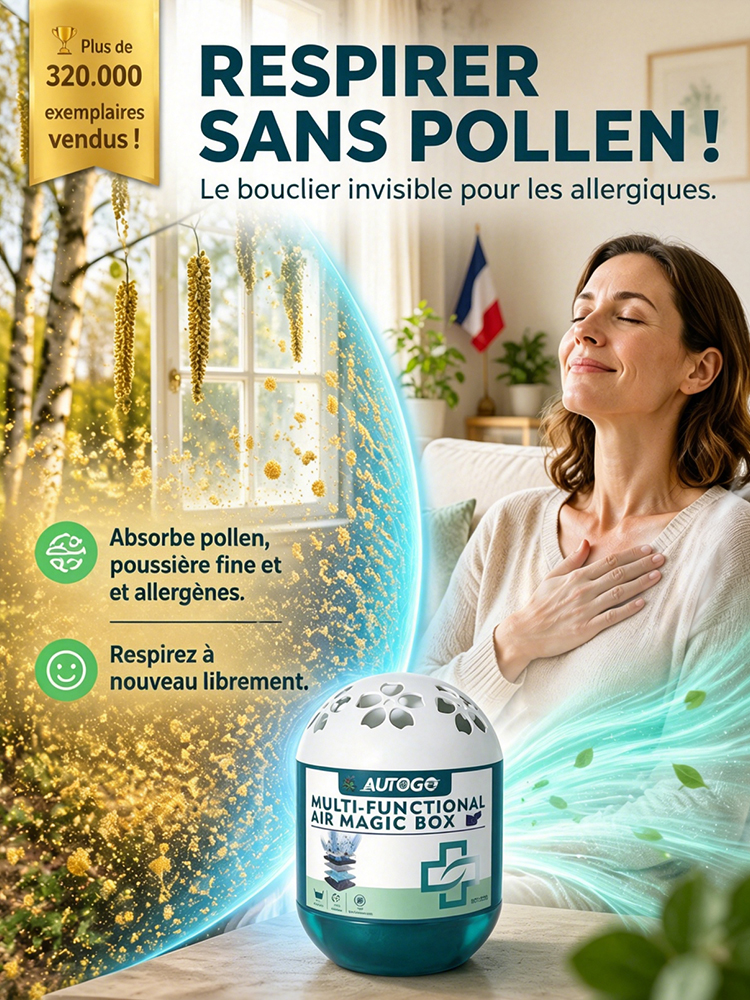 ✅Boîtier Purificateur Anti-Moisissure [Innovation ADEME et Allemagne] | Élimine Spores et Odeurs en 24h⚡ | Zéro Branchement Électrique | Couvre jusqu’à 70m²🏠 | Sans Agents Chimiques Irritants🌿