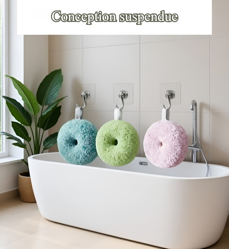 Brosse facile à tenir pour nettoyage évier