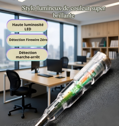 Détecteur de tension intelligent stylo testeur électrique